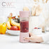 COOK WITH COLOR Mini Portable Blender - 250W Power, 12oz Capacity, Stainless Steel Blade, Wireless/USB Rechargeable, Blush...
