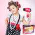 Girls Beauty Salon Set Pretend Play Stylist Hair Cutting Kit Hairdresser Toys with Hair Dryer, Scissors, Barber Apron and Styling Accessories...