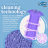 Pure-Sky Ultra-Microfiber Cleaning Sponge – Kitchen, Household and Dish Sponges – JUST ADD Water No Detergents Needed – Heavy Duty for Removing St...