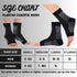 1 Pack Compression Plantar Fasciitis Socks Ankle Compression Sleeve Heels Arch Supports & Heel Pain Relief Ankle Supports for Men and Women (Black...