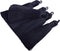 KONMAY 10pcs 3.4''(8.5cm) Handmade Imitation Silk Tassels with Hanging Loop for Jewelry Making (Black)...