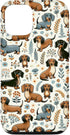 iPhone 13 Cute Dachshund Weiner Dog Lovers Pattern Case...