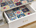 CiCiwind Contact Paper Cute Peel and Stick Wallpaper Adhesive Shelf and Drawer Liner for Countertops Shelves Drawer Shelf Paper Decor Kitchen Book...