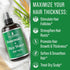 Rosemary Oil + Rice Water Spray For Hair Growth. 4oz Vegan Longsheng Rice Water and Rosemary Oil For Women & Men. Hair Thickening, Moisturizing, S...