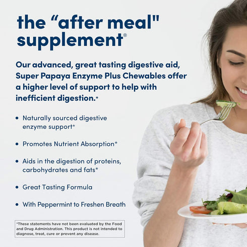 American Health Super Papaya Enzyme Plus, 90 Count...