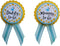 Amy's Bubbling Boutique, Inc. Mommy & Daddy to Be Pin Duck Baby Shower Yellow & Blue It's a Boy, Baby Sprinkle Gender Reveal...