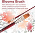 Princeton Velvetouch Filbert Brush, Long Handle, Size 6 - Professional Artist Brushes for Mixed Media, Acrylic, Oil...