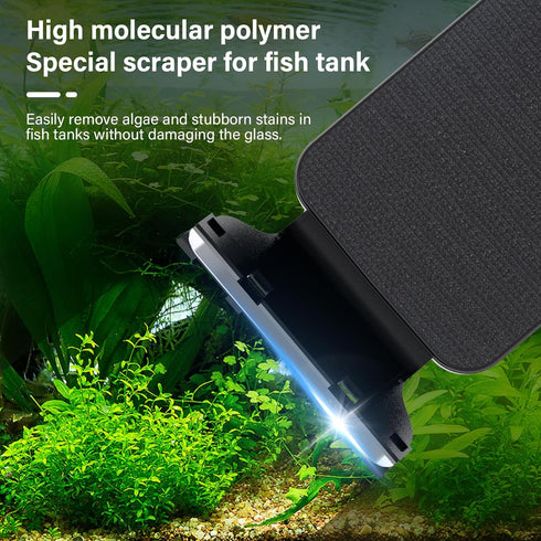 hygger Fish Tank Magnetic Glass Cleaner Two Detachable Algae Scraper for Aquarium Fish Tank?Floating Scrubber Brush Glass Algae Magnet Cleaning To...