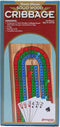 Family Classics Cribbage - Solid Wood Continuous 3 Track Board with Built-In Storage Compartment for Pegs...