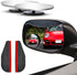 EcoNour Car Blind Spot Mirrors with Rain Visor (2 Pack) - Convex Rear View Blind Spot Mirrors, 2" Round HD Car Side Mirror Blindspot, Wide Angle A...
