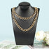 YOUBEIYEE 5 Meters Gold Plated Chain for Jewelry Making Strong Aluminum Cuban Link Chain for Men and Women Necklace DIY Jewelry Chains Bulk...