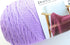 Soft & Shiny Solid Yarn by Loops & Threads - 1 Skein - 6 Ounce - 311 Yards - Orchid......