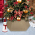 SHENG HONG 26 Inch Christmas Tree Collar Buffalo Plaid Christmas Tree Skirts Tree Ring Christmas Decorations for Party Holiday Home Decoration...