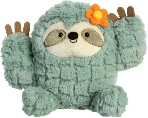 Aurora® Whimsical Cactus Kingdom™ Cactus Sloth™ Stuffed Animal - Aesthetic Appeal - Comforting Cuddles - Green 7.5 Inches...