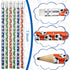 Soccer Pencils Kids Sport Pencils with Eraser Top Football Pencils Soccer Print Wooden Pencils for School Students Teachers Office Supplies Soccer...