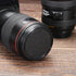 PATIKIL 72mm Lens Cap, 3 Pack Sides Pinch Snap Camera Lens Cover for Front Lens with Cloth, Suitable for 72mm Thread Universal DSLR Lenses for Nik...