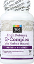 365 Everyday Value, High Potency B-Complex, 90 ct...