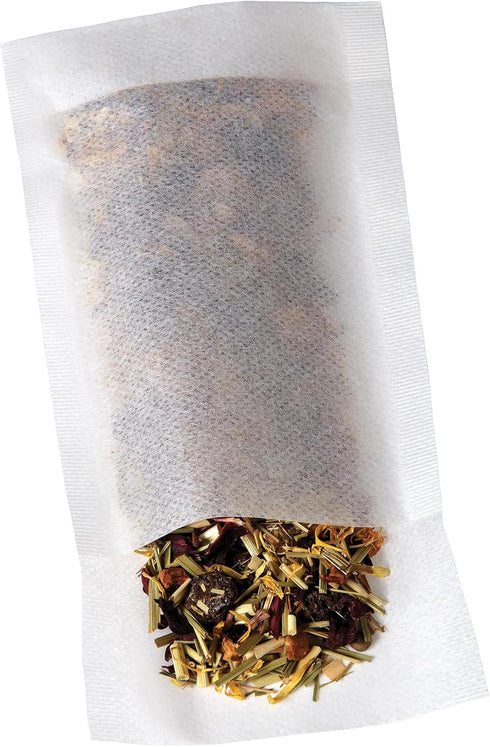 T-Sac Tea Filter Bags, Disposable Tea Infuser, Number 2-Size, 2 to 4-Cup Capacity, Set of 100...