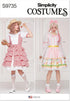 Simplicity Complete Misses' Costume Sewing Pattern Kit, Code S9735, Sizes 14-16-18-20-22, Multicolor...