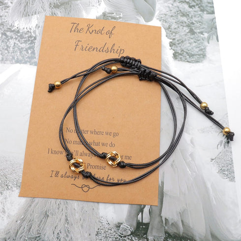 YOOESTORES82 Best Friends Friendship Bracelets Anklet,Long Distance BFF Bracelets for Girls,Friendship Gifts for Women Friends Matching Bracelet B...
