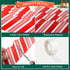 72 Feet Christmas Bulletin Board Borders Candy Cane Stripe Scalloped Borders Trims Red White Stripe Bulletin Borders Peppermint Classroom Decorati...
