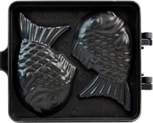 Taiyaki Japanese Fish-shaped Pancake Double Pan, Made in Korea...