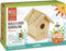 Beetle & Bee Build A Bird Bungalow - DIY Kid Art Craft Outdoor Birdhouse Kit, House Painting Kit for Kids, Hardware Glue Included- 4 Paints, 1 Bru...