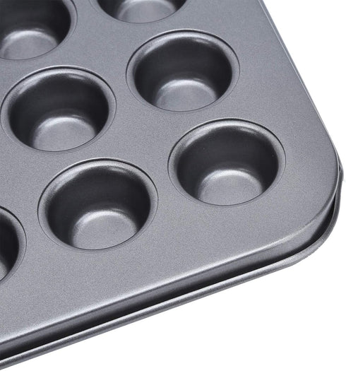 Fdit Bakeware Cupcake And Muffin Pan 48Cup NonStick Mini Round Cupcake Pan Tray Baking Bakeware Cooking Accessory Make Complete And Beautiful Cake...