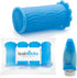 LeakLocks® Toiletry Skins™ Elastic Sleeve for Leak Proofing Travel Container in Luggage. For Standard and Travel Sized Toiletries. Reusable Access...
