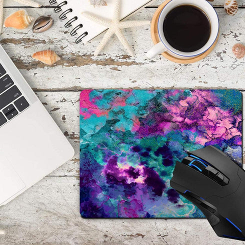 Mouse Pad,Inky Watercolor Painting Computer Mouse Pads Desk Accessories Non-Slip Rubber Base,Mousepad for Laptop Mouse...