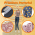 16 PCS Clothes and Accessories for 11.5 inch Doll Including 6 Casual Wear Outfits ( 4 Tops 4 Pants and 2 Dress 1 Coat ) and 10 Pair of Stylish Sho...