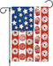 4th of July Patriotic Garden Flag Memorial Day Donuts Garden Flags 12x18 Inch Double Sided Burlap Summer Ice Cream House FLags for Independence Da...