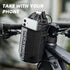 ROCKBROS Bike Water Bottle Holder Bag Bike Bag Handlebar Stem Bag Bicycle Cup Drink Holder Insulated Stem Bag Food Snack Bike Accessories Storage ...
