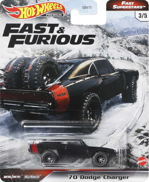 Hot Wheels Fast & Furious Collection of 1:64 Scale Vehicles from The Fast Film Franchise, Modern & Classic Cars, Great Gift for Collectors & Fans ...