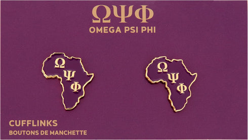 Desert Cactus Omega Psi Phi Cufflinks OPP Omega Man D9 Divine 9 Fraternity Greek Formal Wear Blazer Jacket (Cufflinks - C)...