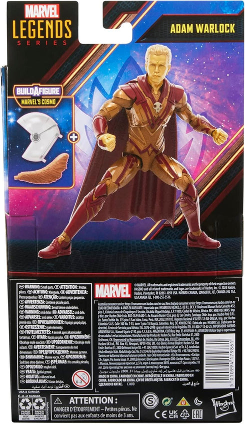Marvel Legends Series Adam Warlock, Guardians of The Galaxy Vol. 3 6-Inch Collectible Action Figures, Toys for Ages 4 and Up...