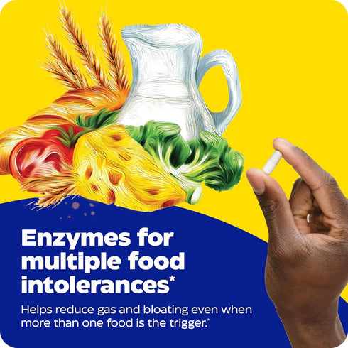 Enzymedica Digest Spectrum, Digestive Enzymes for Multiple Food Intolerances, Offers Fast-Acting Gas & Bloating Relief, 30 Count...