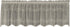 Heritage Lace Sheer Divine Valance, 60 by 16-Inch, Ecru...