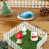Miniature Dollhouse Fairy Garden Fence Decorative Picket Fence for DIY Diorama Crafts Project,40 Inches Long x 2 Pack (2 Pack of White)...