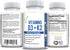 AlcheVita Vitamins D3 (5000 IU) + K2 (mk7) + Calcium (210mg)- Maximum Strength Complex (3-in-1 Formula) - 60 Capsules | Supports Healthy Bones, He...
