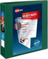 Avery Heavy-Duty View 3 Ring Binder, 2" One Touch EZD Rings, 1 Green Binder (79683)...