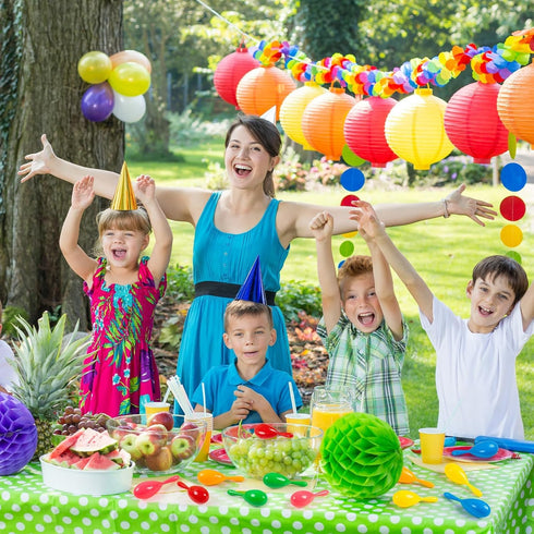 OuMuaMua 12pcs Mini Maracas for Kids - Plastic Maraca Shakers Noisemaker Fiesta Party Favors for Kids Cinco de Mayo Fiesta Mexican Themed Birthday...