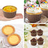 5.5 Oz Foil Cupcake Cups Muffin Tins 50 Pack,LNYZQUS Cupcake Liners With Dome Lids,Disposable Ramekins Pans Tins Cupcake Wrappers Holders,Large Mu...