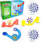 Marble Genius Spinning Wheels Marble Run Accessory Add-On Set (5 Pieces) - Designed to Enhance Your Child’s Problem-Solving Skills While Providing...