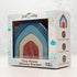 House Silicone Stacker Toy 4pcs - Safe, Non-Toxic, Educational, for Babies & Toddlers 12M+...