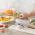 2PCS Bench Dough Scraper, Stainess Steel Kitchen/Pastry/Food/Bread/Cutting Board Scraper Cutter Chopper with Protective Cover, Ergonomic Wood Hand...