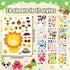JULMELON 24 Sheets Make a Face Stickers for Kids, Make Your Own Animal Stickers, Classroom Fantasy Animal Mix and Match Sticker Sheets for Boys Gi...
