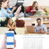 Jinvoo WiFi Wall Light Touch Panel Switch, 2.4GHz WiFi Light Switch Smartphone Remote Control, Remote Control Smart Life/Doodle App, Timer, Alexa ...