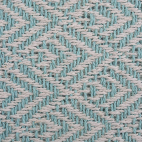DII Braided Farmhouse Table Runner, 15 x 72 inches, 1-Piece, Aqua...