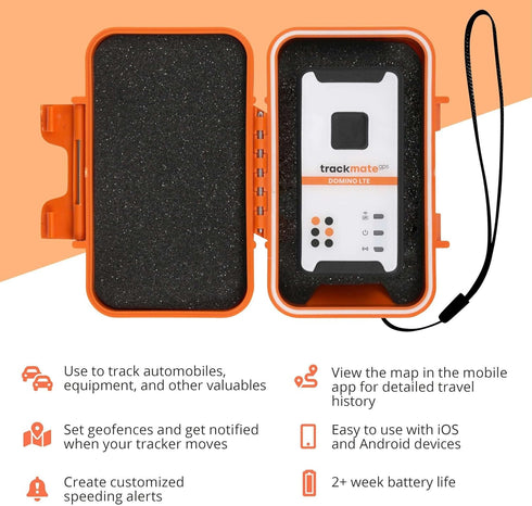 Trackmategps Heavy-Duty Waterproof/Weatherproof Magnetic Stash Case for GPS Tracker - Highly Durable Protective Case Rust-Proof Magnet...